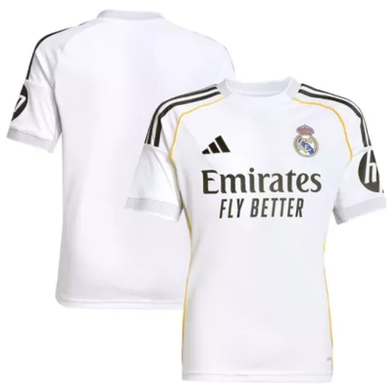 La Liga Real Madrid 2025/26 Home Replica Jersey