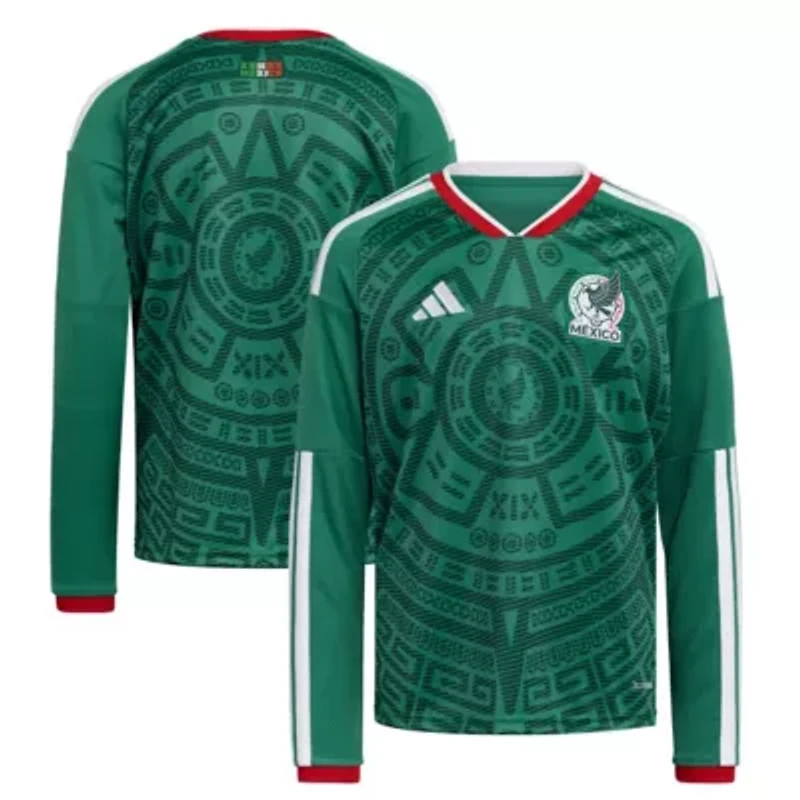 Soccer National Teams Mexico Team FIFA x World Cup 2026 Home Replica Long-Sleeve Jersey
