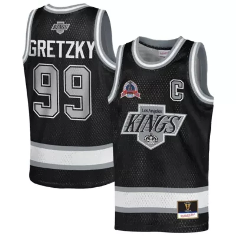NHL Wayne Gretzky Los Angeles Kings Maxxed Out Fashion Basketball Jersey