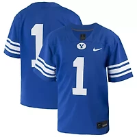 NCAA Nike #1 BYU Cougars Untouchable Replica Game Jersey