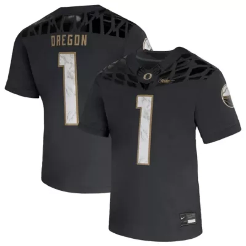NCAA Nike #1 Oregon Ducks Shoe Duck Vapor Fusion Jersey
