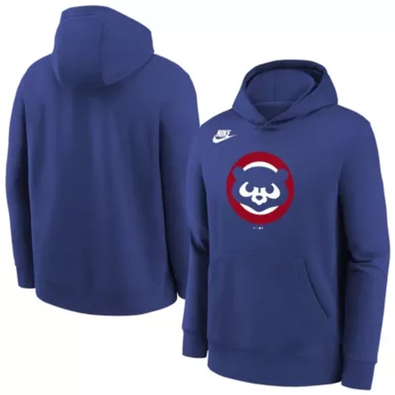 MLB Nike Rush Chicago Cubs Club Fleece Hoodie
