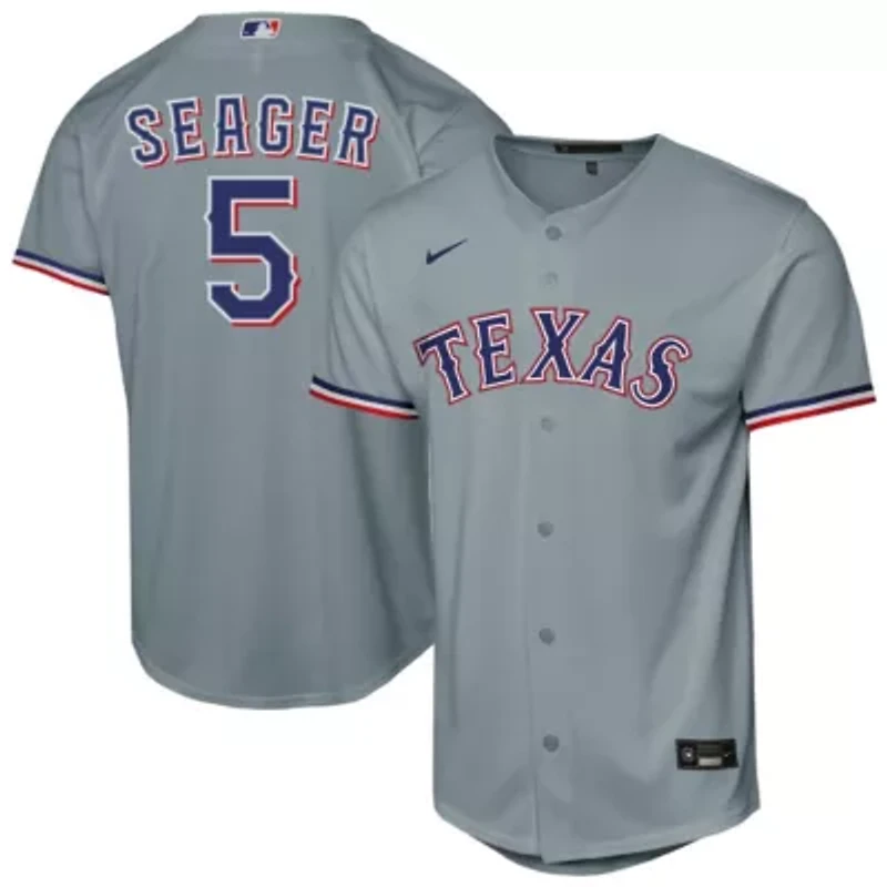 MLB Nike Corey Seager Texas Rangers Road Replica Jersey