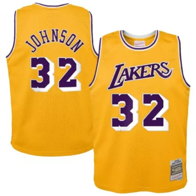 NBA Magic Johnson Los Angeles Lakers 1984/85 Swingman Jersey