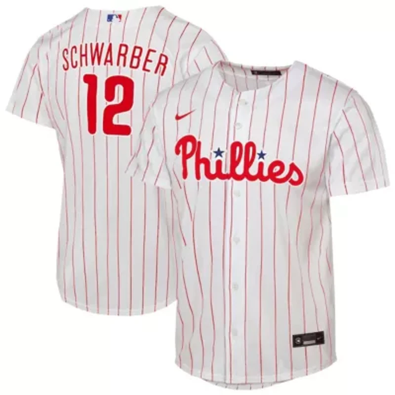 MLB Nike Kyle Schwarber Philadelphia Phillies Replica Jersey