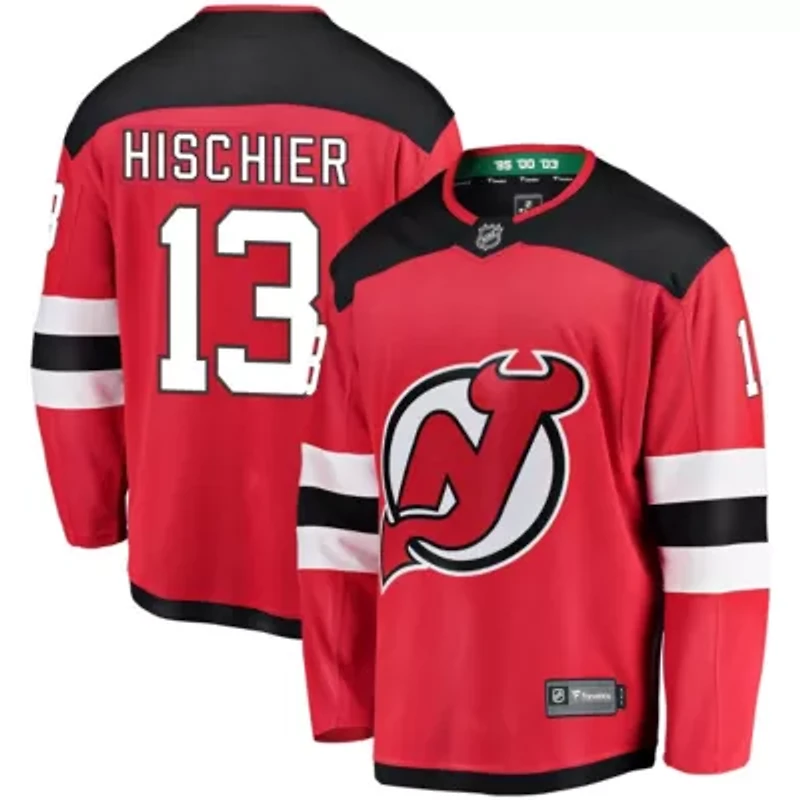 NHL Fanatics Nico Hischier New Jersey Devils Home Breakaway Player