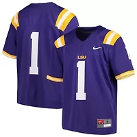 NCAA Nike #1 LSU Tigers Team Replica Football Jersey