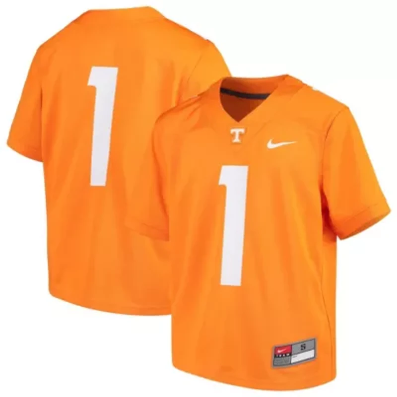 NCAA Nike #1 Tennessee Volunteers Team Replica Football Jersey
