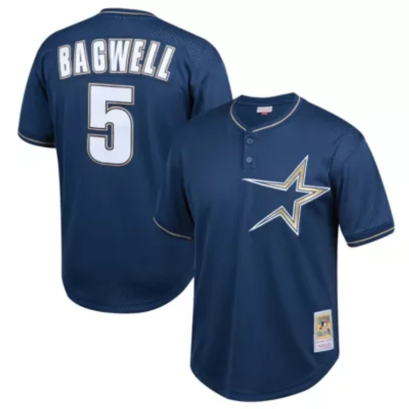 MLB Jeff Bagwell Houston Astros Cooperstown Collection Mesh Batting Practice Jersey