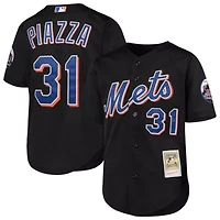 MLB Mike Piazza New York Mets Cooperstown Collection Mesh Batting Practice Jersey