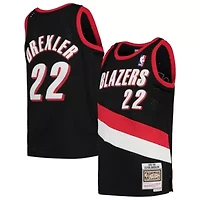 NBA Clyde Drexler Portland Trail Blazers 1991/92 Hardwood Classics Swingman Jersey
