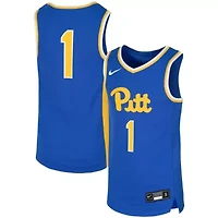 NCAA Nike #1 Pitt Panthers Replica Team Basketball Jersey