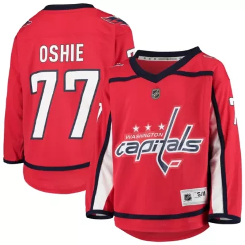 NHL TJ Oshie Washington Capitals Home Player Replica Jersey