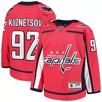 NHL Evgeny Kuznetsov Washington Capitals Home Premier Player Jersey