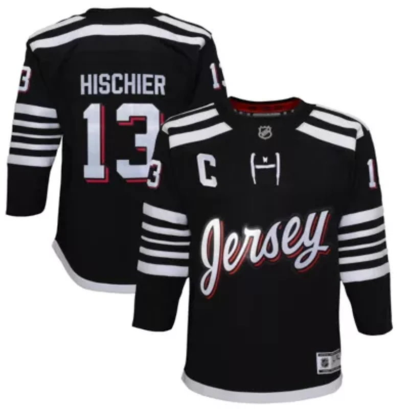 NHL Nico Hischier New Jersey Devils 2021/22 Alternate Premier Player