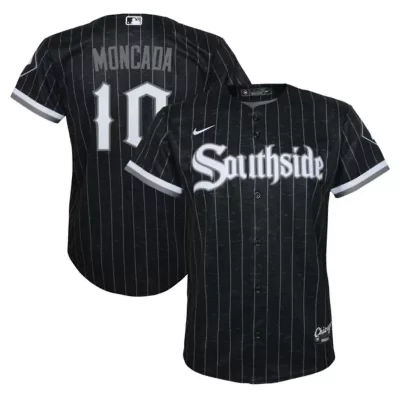Chicago White Sox MLB Nike Yoan Moncada City Connect Replica Player Jersey