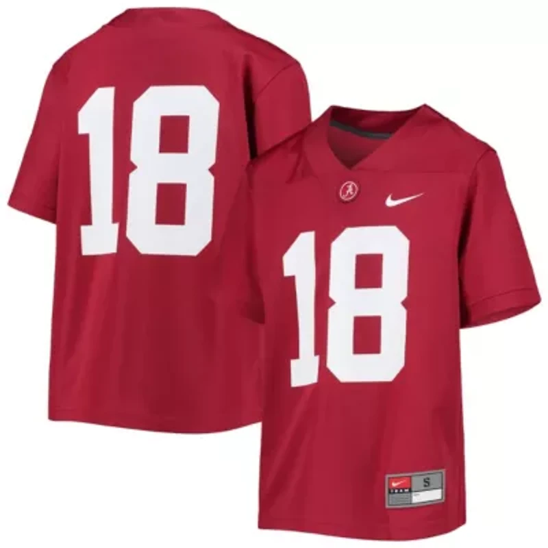 Alabama Crimson Tide NCAA Nike #18 Untouchable Football Team Jersey