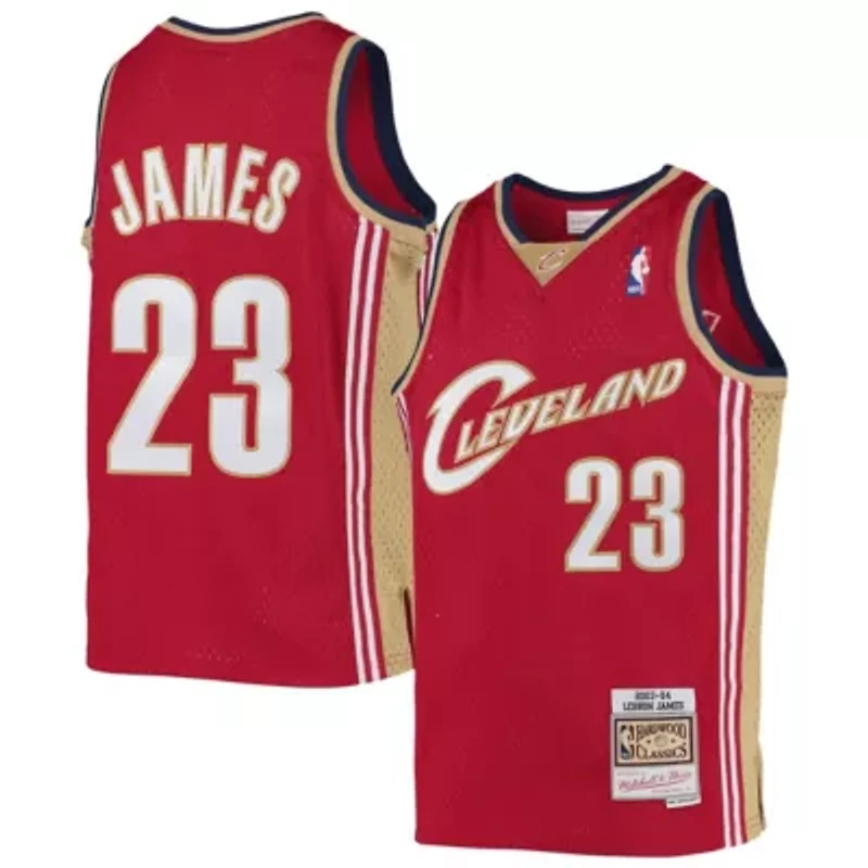 NBA LeBron James Cleveland Cavaliers 2003-04 Hardwood Classics Swingman Jersey