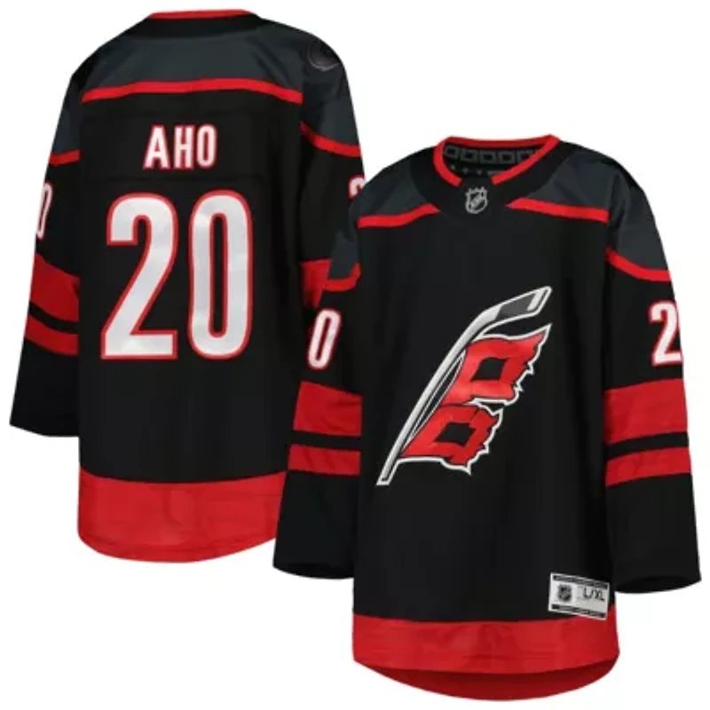 NHL Sebastian Aho Carolina Hurricanes Home Premier Player Jersey
