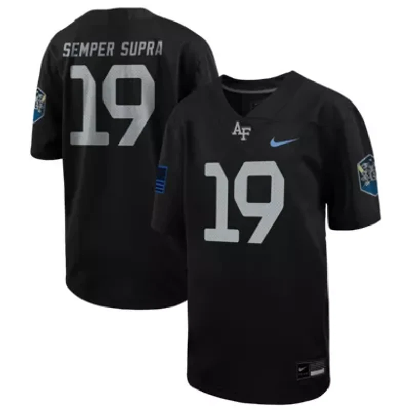 NCAA Nike #1 Air Force Falcons 1st Armored Division Old Ironsides Untouchable Football Jersey