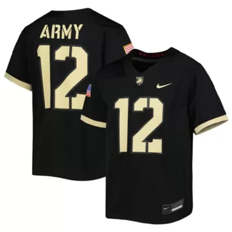 Army Black Knights NCAA Nike #12 1st Armored Division Old Ironsides Untouchable Football Jersey