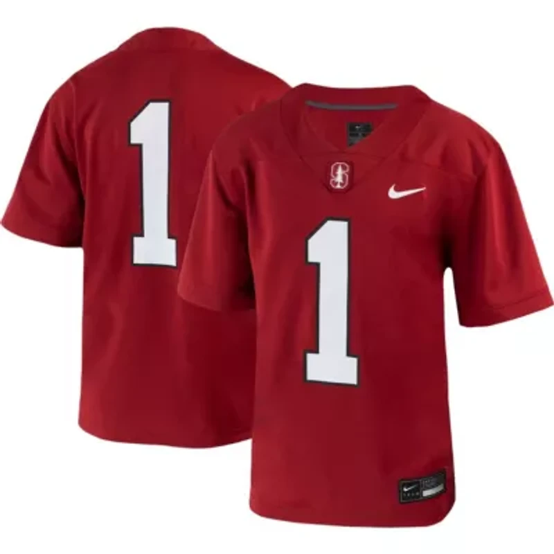 Stanford Cardinal NCAA Nike #1 1st Armored Division Old Ironsides Untouchable Football Jersey