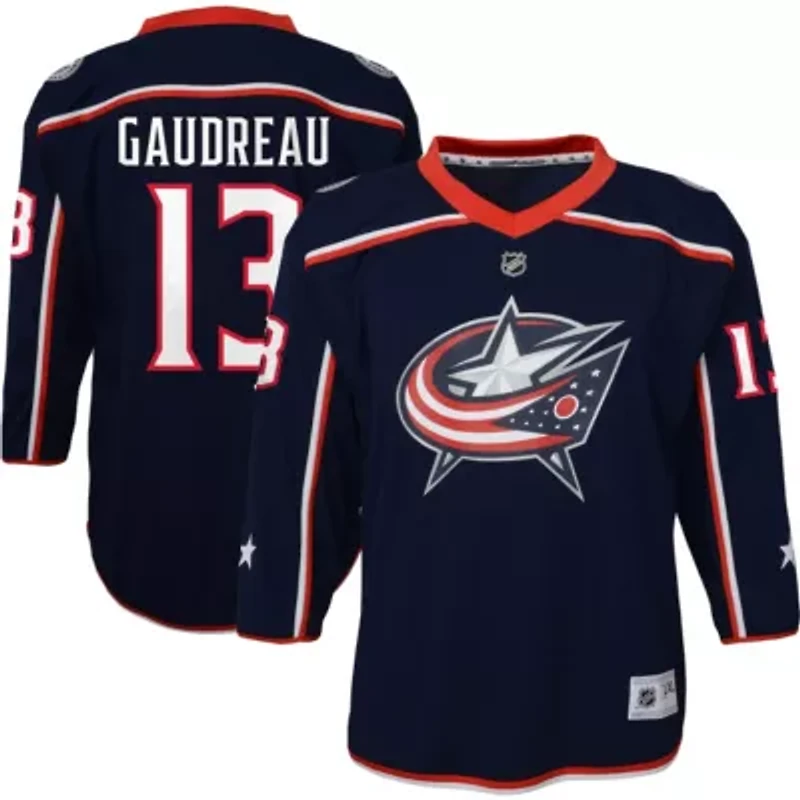 NHL Johnny Gaudreau Columbus Jackets Replica Player Jersey