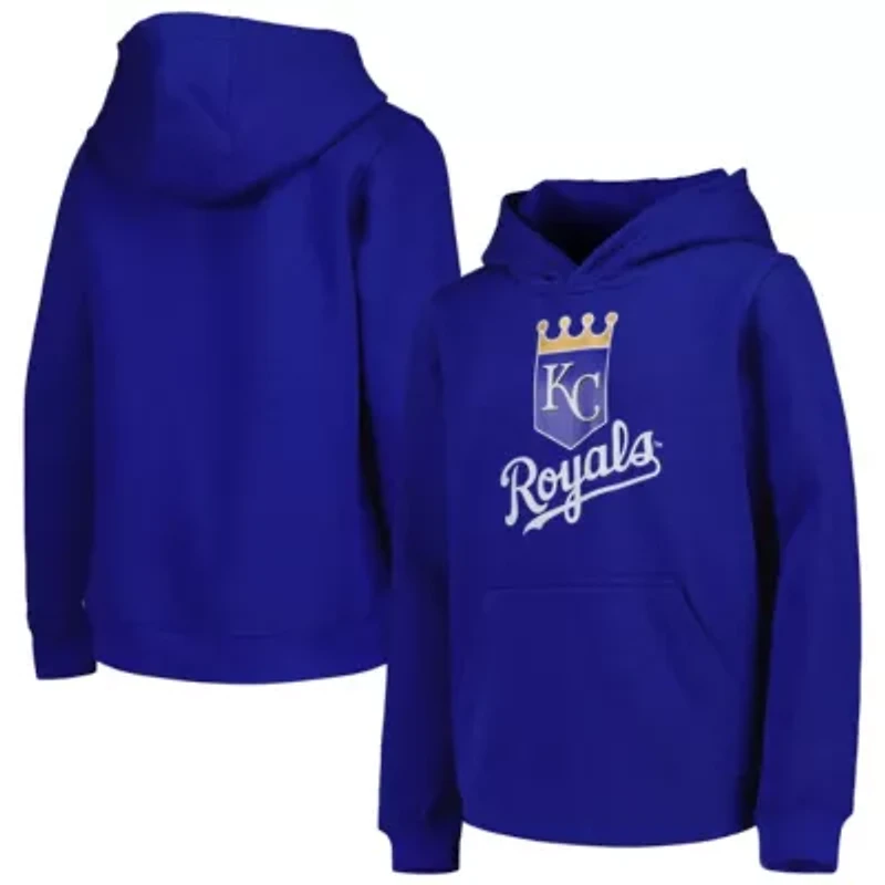 MLB Kansas City Royals Team Primary Logo Pullover Hoodie