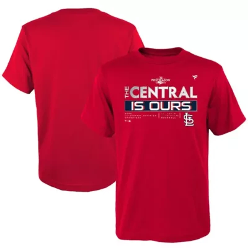 MLB Fanatics St. Louis Cardinals 2022 NL Central Division s Locker Room T-Shirt