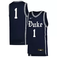Duke Blue Devils NCAA Nike #1 Icon Replica Basketball Jersey
