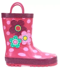 Toddler/Youth Girl's Flower Cutie Rain Boot