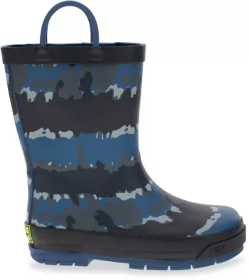 Toddler/Youth Boy's Tie Dye Dude Rain Boot