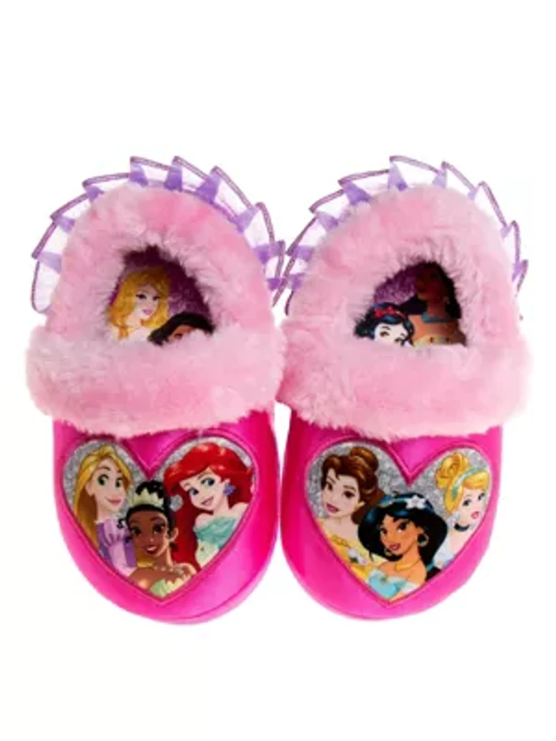 Disney Princess "Favorite Princess" Toddler Girls' Dual Sizes Slippers