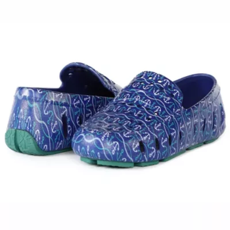 Kids Prodigy Driver Print Waterproof Loafer