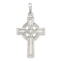 Sterling Silver Polished Cross Pendant