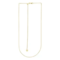 10Ky Dc Adj Wheat Chain  Lobster Clasp