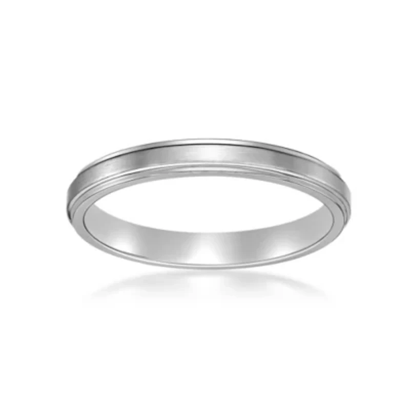 Stainless Steel Flat Edge Ring - 3MM