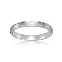 Stainless Steel Flat Edge Ring - 3MM