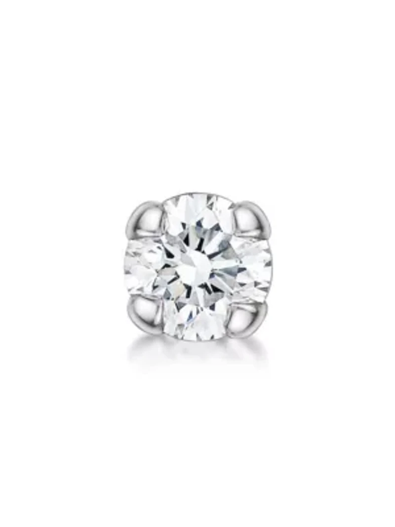 Lab Created Lila Moon Lab-Grown Diamond Accent Nose Stud in 14K Gold