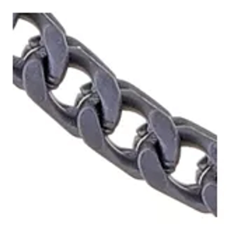 24 Inch Stainless Steel Square Wheat Necklace