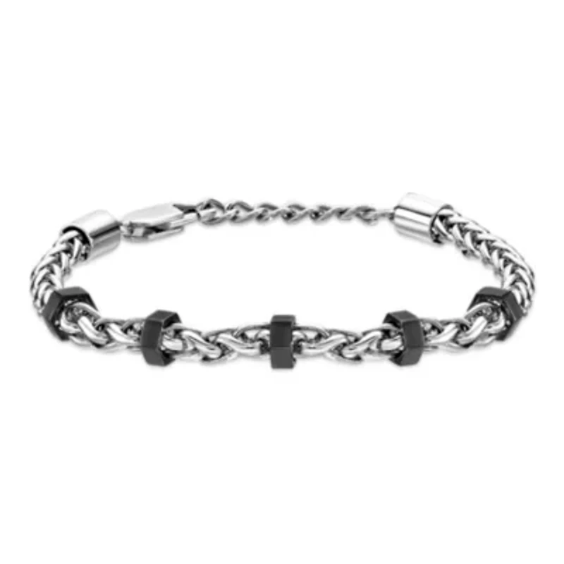 Stainless Steel Wheat Chain Bracelet