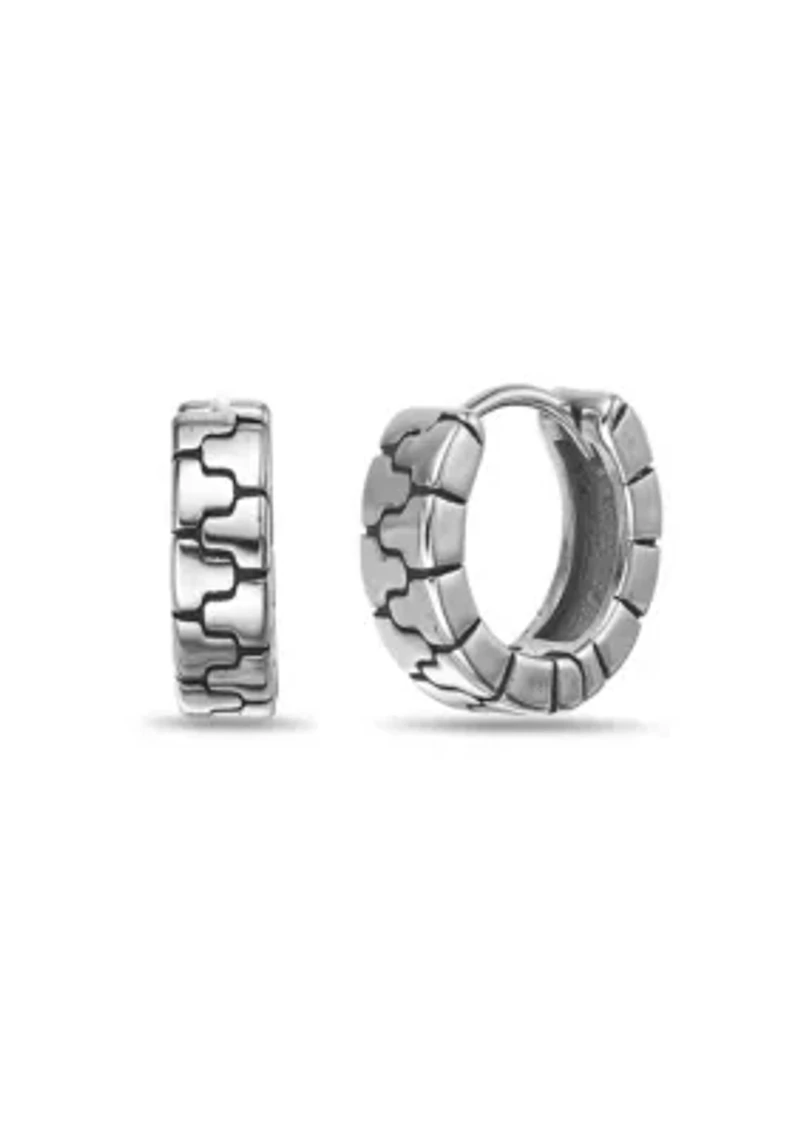 Hoop Earrings in Stainless Steel