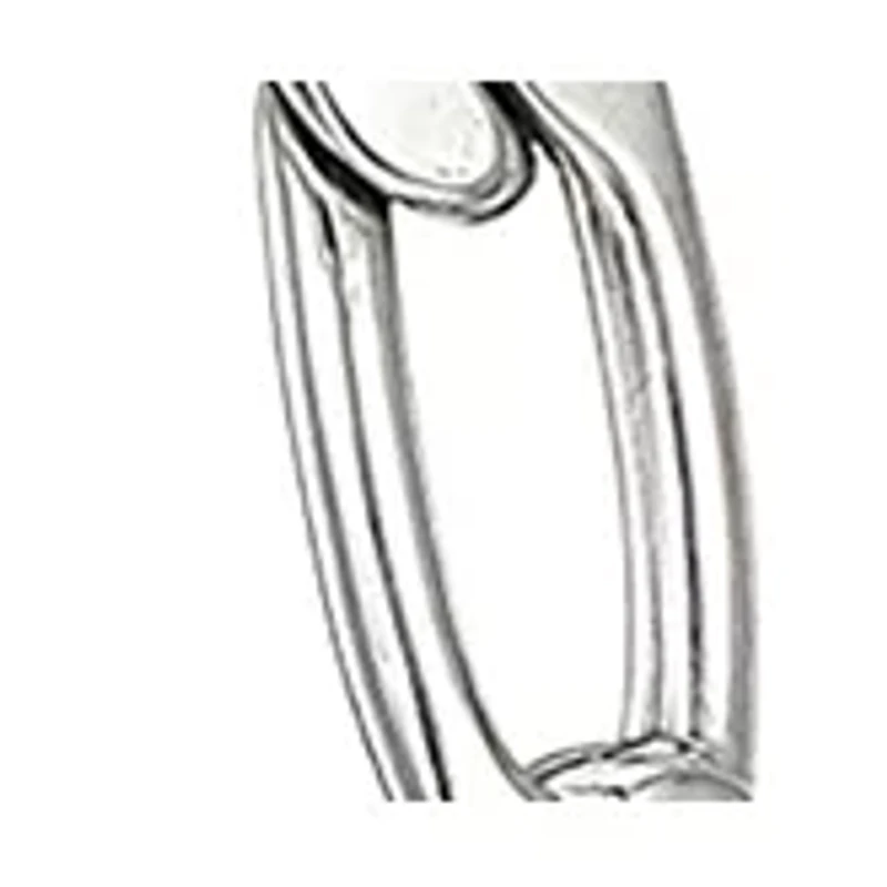 Stainless Steel 3mm Figaro Chain Necklace, 24"