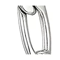 Stainless Steel 3mm Figaro Chain Necklace, 24"