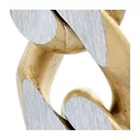 Stainless Steel Curb Chain Necklace with Double Extension Lock