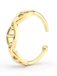 Lila Moon Open Nose Ring in 10K Gold