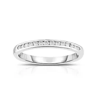 1/4CTW Diamond 14kt Gold White Ring