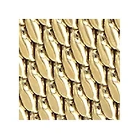 Women's Swiss Museum Gold Tone PVD Stainless Steel Mesh Bracelet Watch