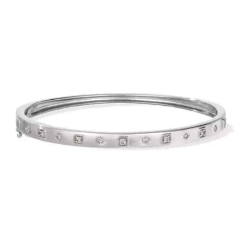 Bangle featuring 1/3 ct. t.w. Nude Diamonds™ set 14K Honey Gold™