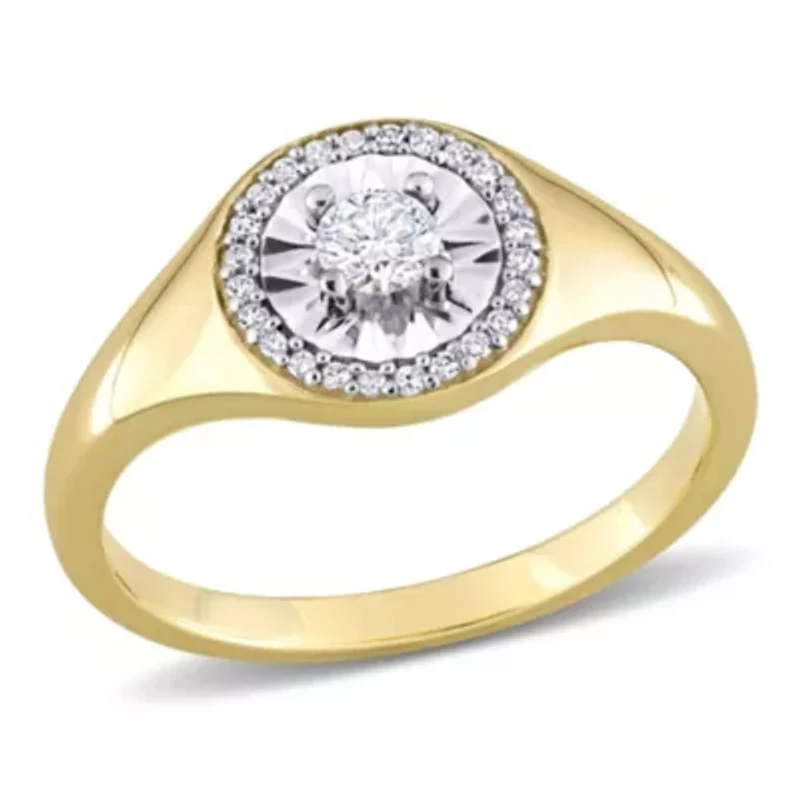 1/4 ct. t.w. Diamond Ring 10K Yellow Gold